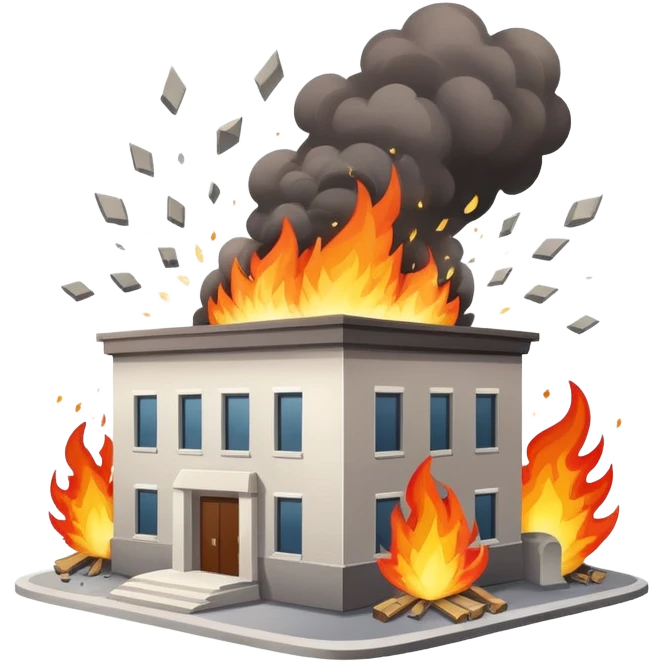 School explosion  emoji