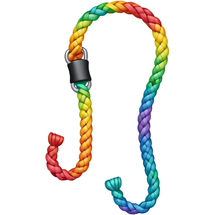 Rainbow noose emoji