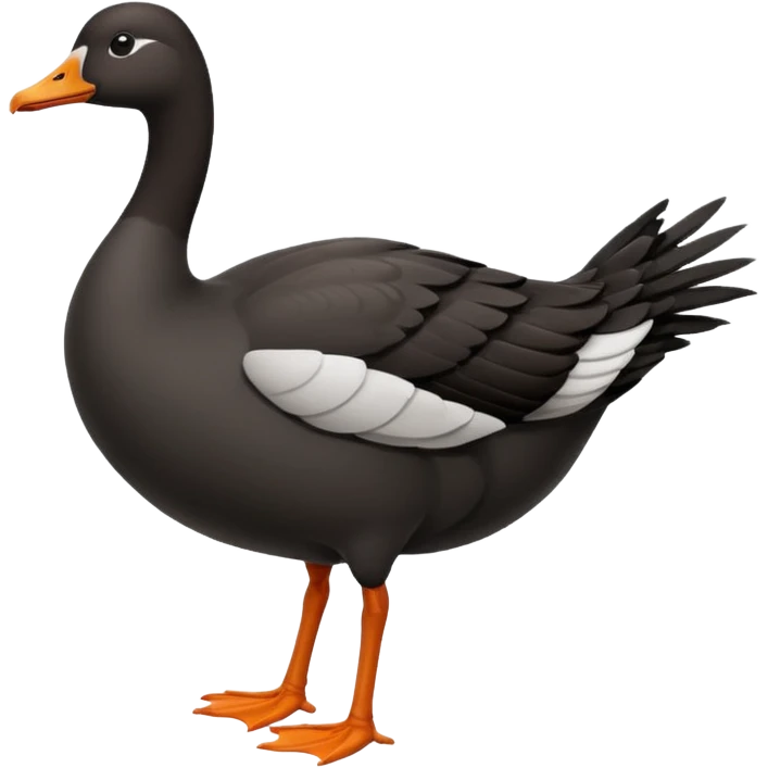 black goose emoji