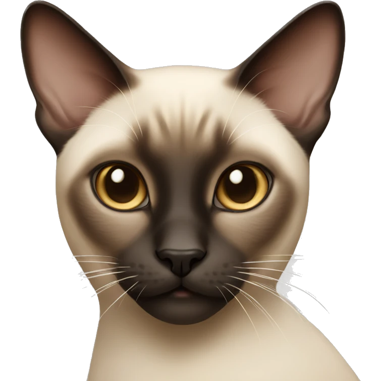Siamese cat emoji