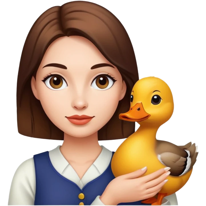 Boobs and duck emoji