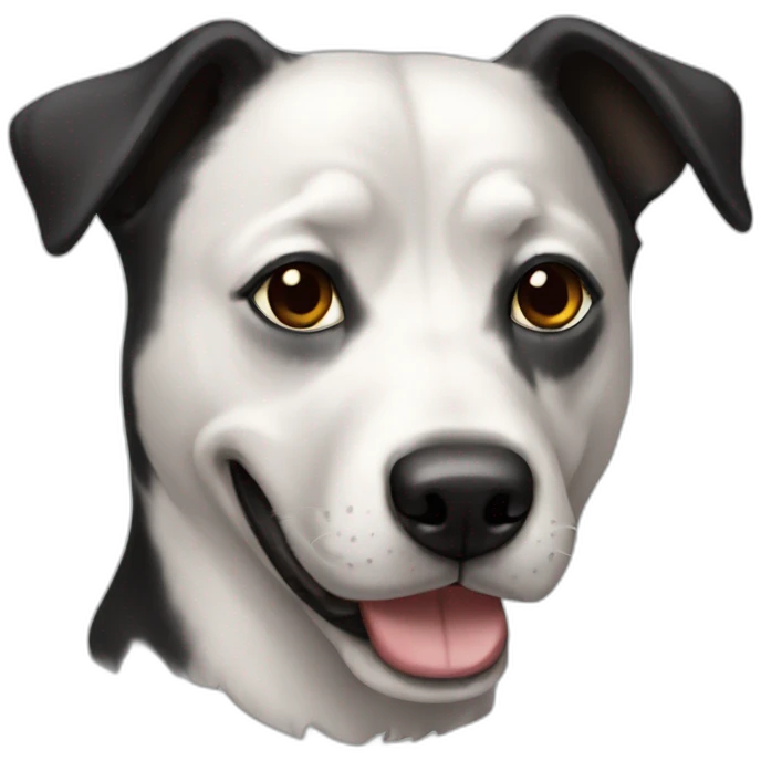 perro negro emoji