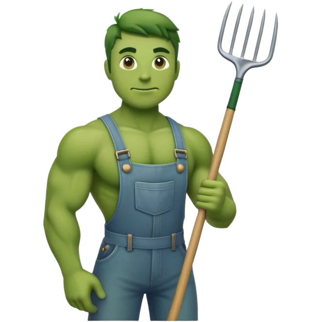 Gardener Joe from the toxic avenger emoji