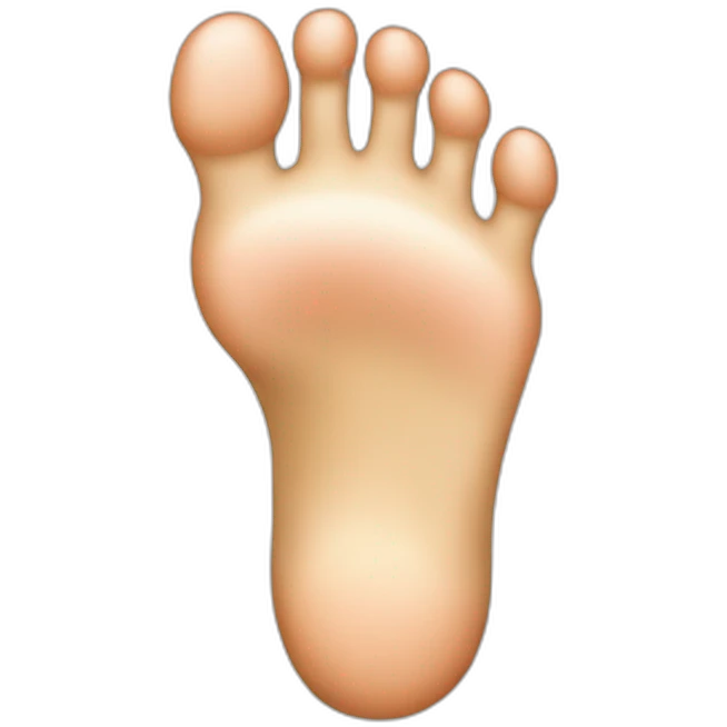 Foot emoji