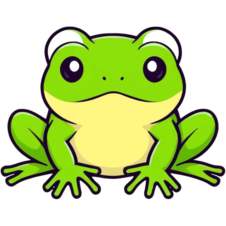 Frog Emoji  emoji