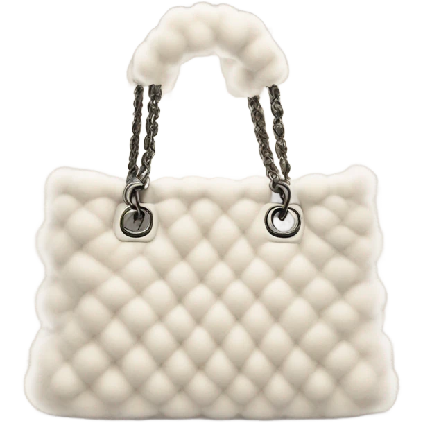 Fluffy Chanel bag emoji