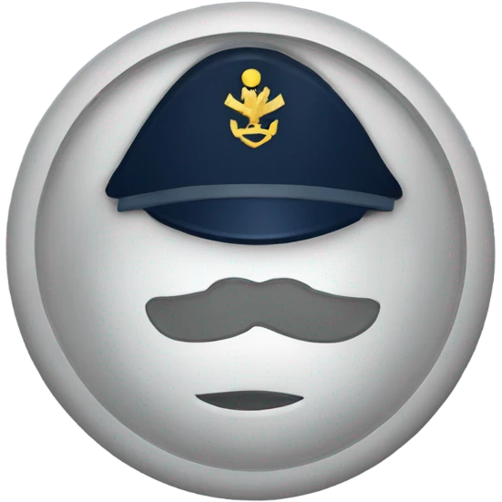 navy circle  emoji