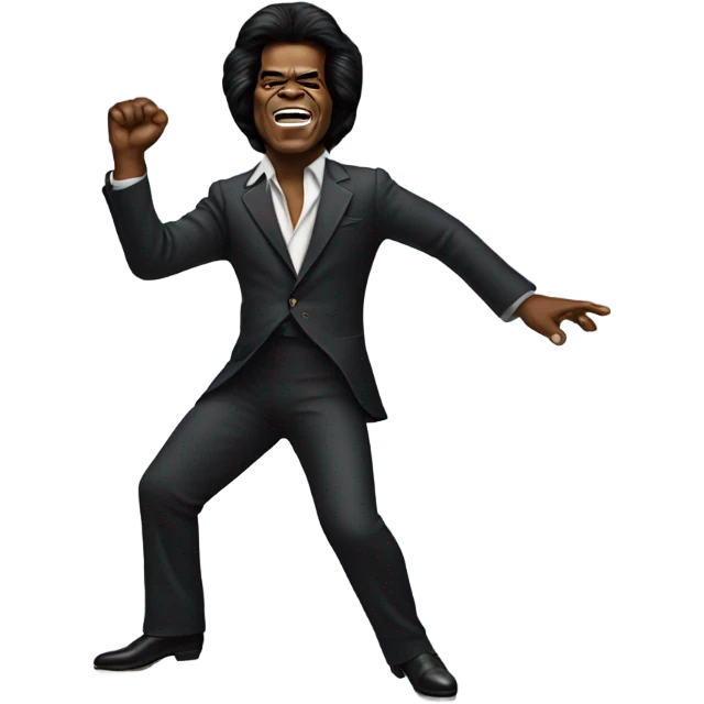 James Brown dancing emoji