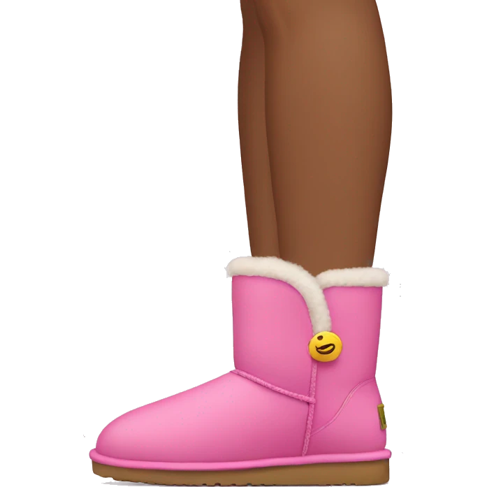 pink uggs  emoji