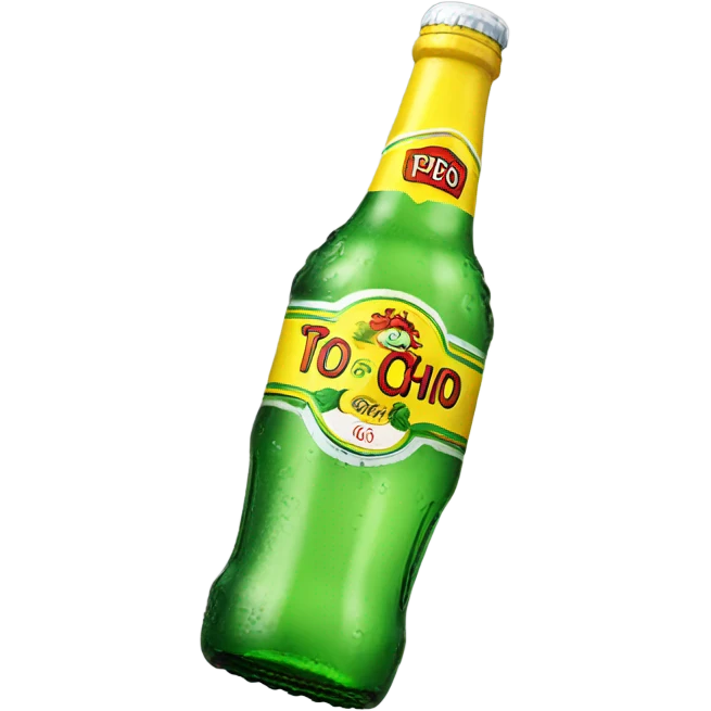 Topo Chico bottle emoji