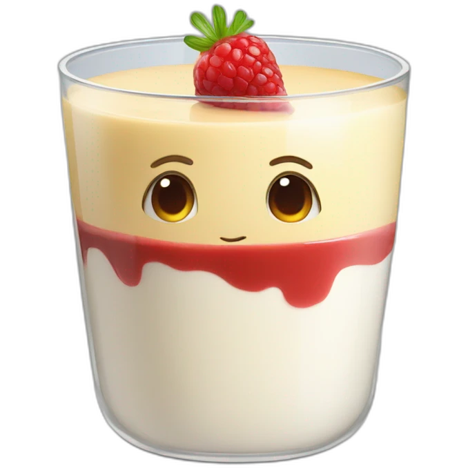 Panna cotta emoji