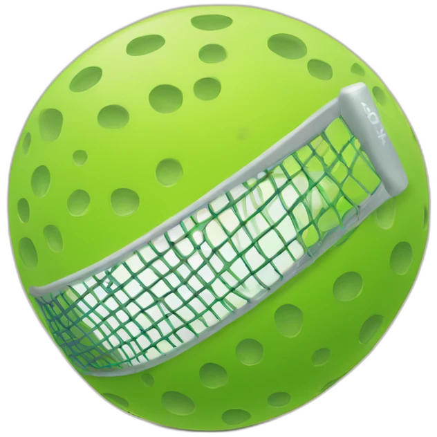 pickleball ball icon emoji