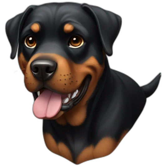 Rottweiler dobberman emoji