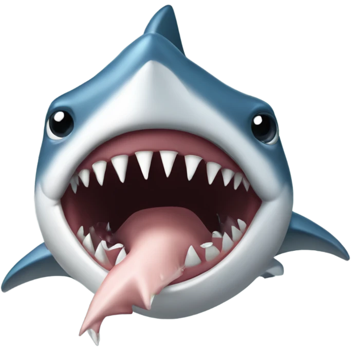 Shark bite emoji