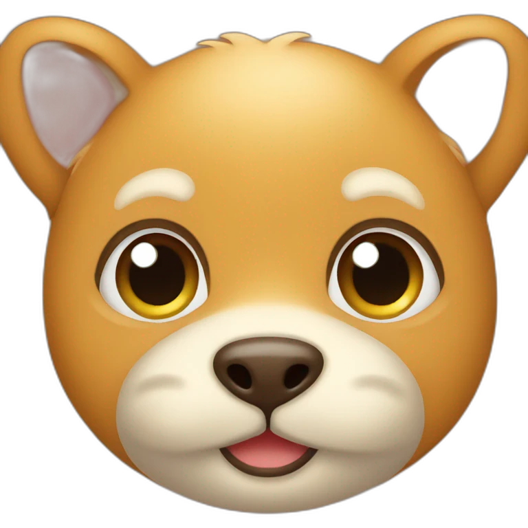 cute animal face emoji emoji