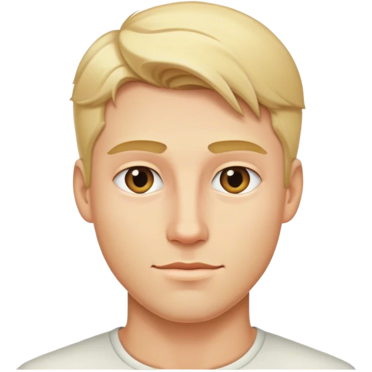 handsome man with blond   emoji