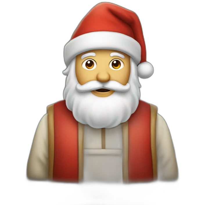 père noël developpeur emoji
