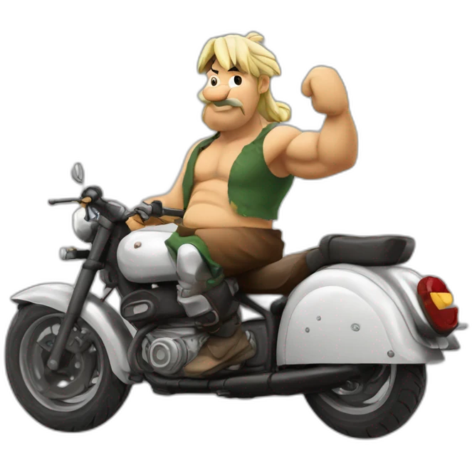 Obelix moto emoji