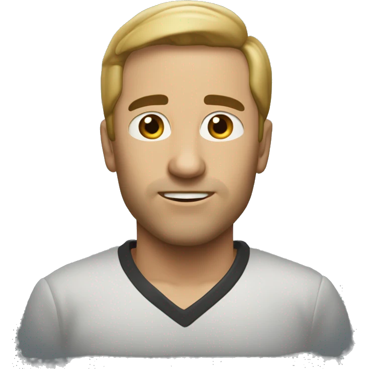 Французский бульдог черный emoji
