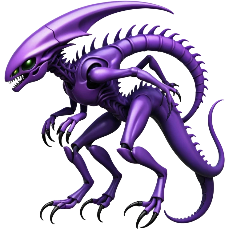 Abstract Venom-Xenomorph-Genesect-Lunala-ET-hybrid-fantasy-creature emoji