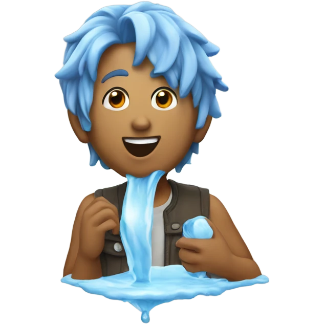 water fountained in theme song of friends emoji