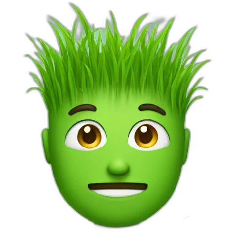 grass man  emoji