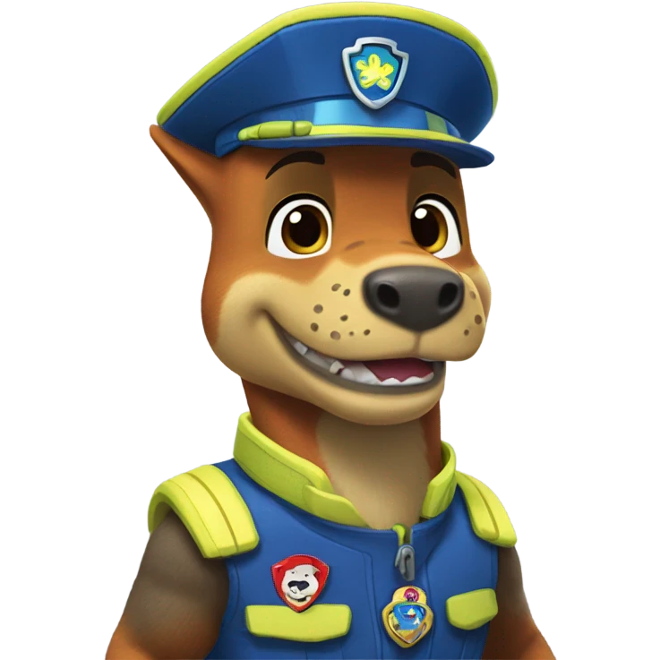 Dino paw patrol ￼ emoji