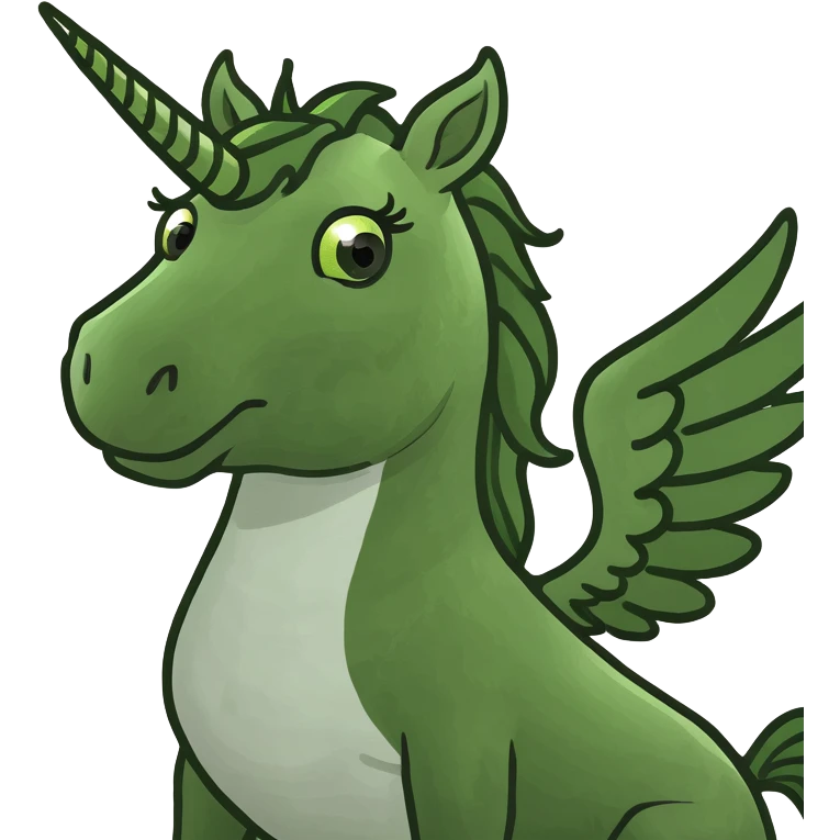 Flying unicorn  emoji