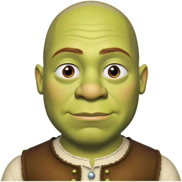 shrek as a jeff bezos emoji