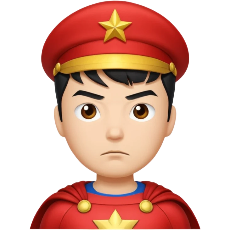 Captain superhero china emoji