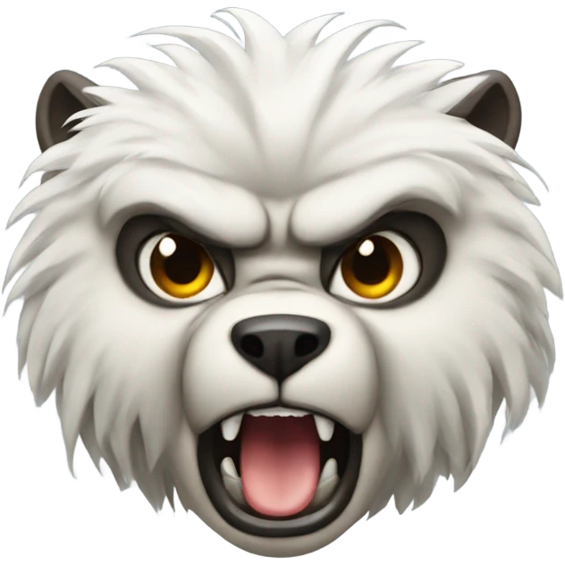 Angry animal emoji