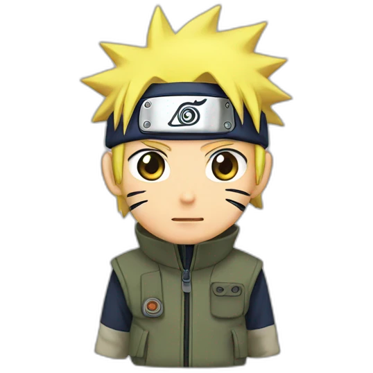 Naruto dans konoha emoji
