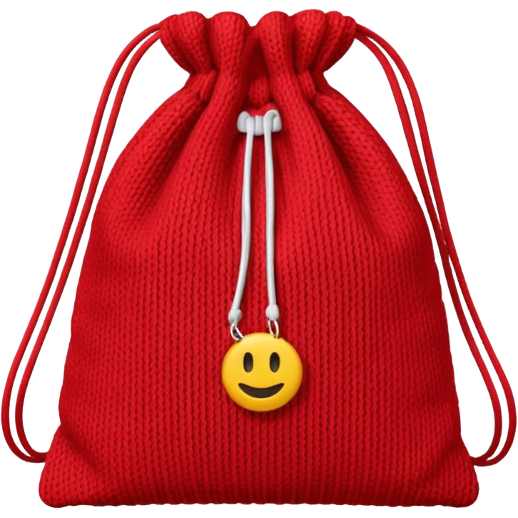 red Knitted Bag emoji