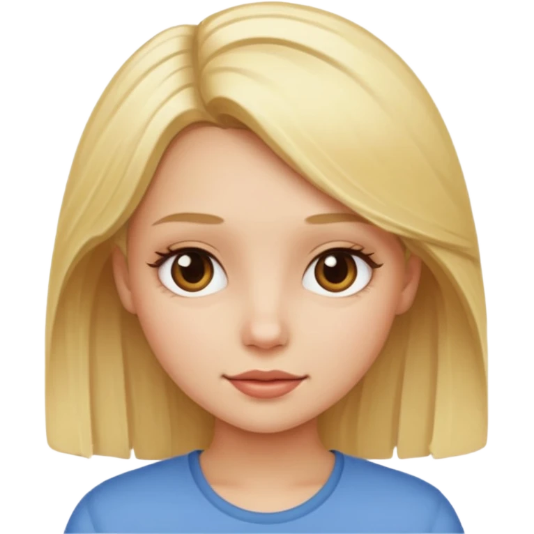 Gatinha loira emoji