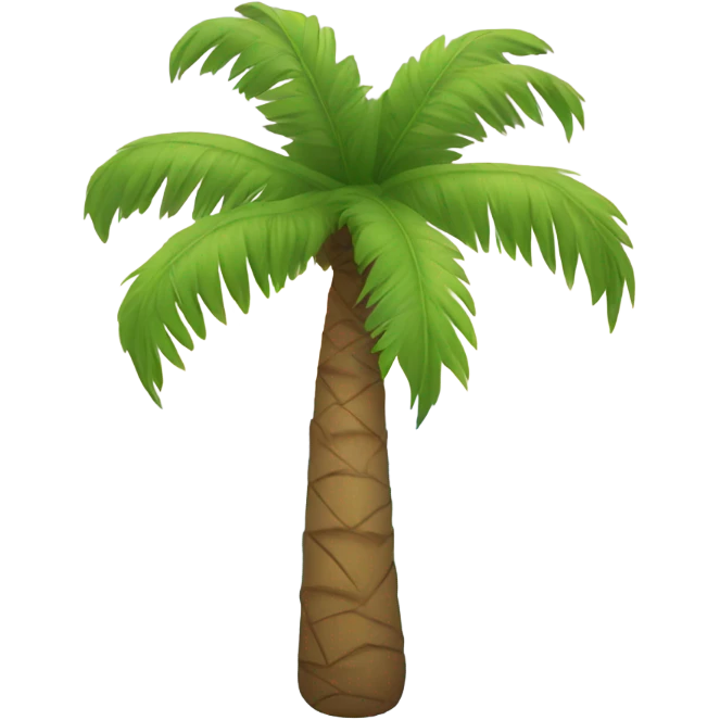 Palm tree emoji