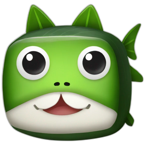 green tuna sushi emoji