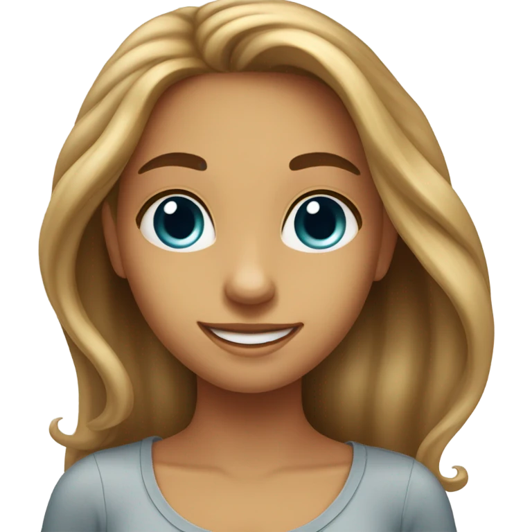 A beautiful girl  emoji