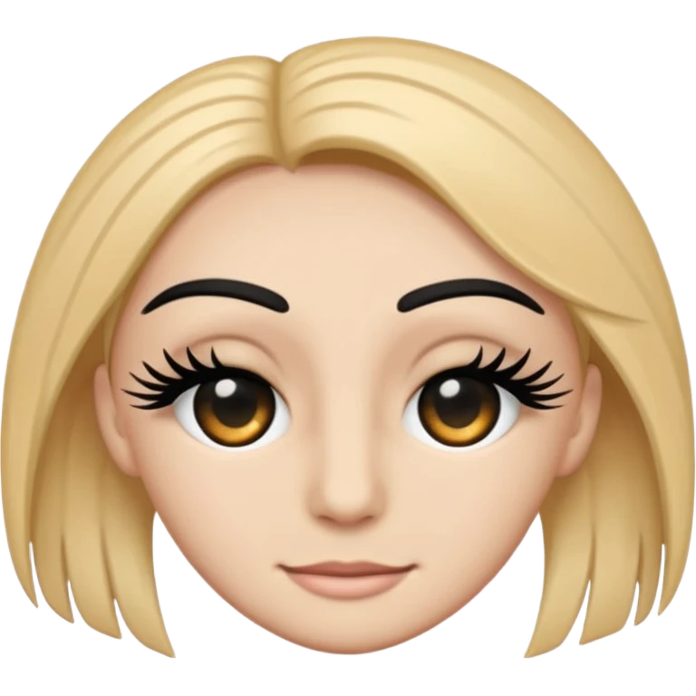 A 2d standard eyelash to hide passwords emoji emoji