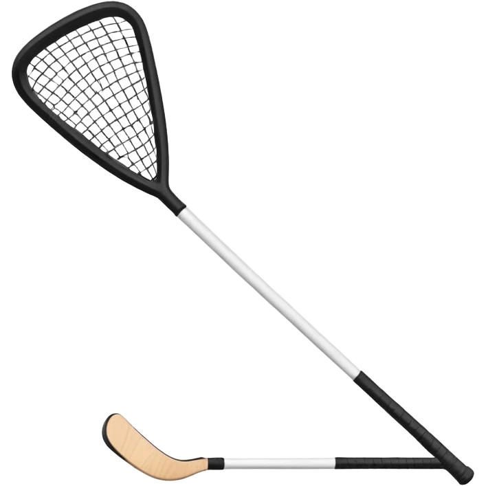 Floorball stick,single stick emoji