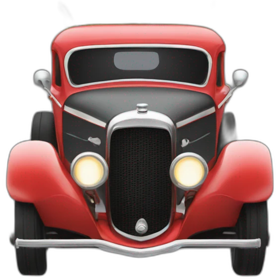 Voiture de roket league emoji