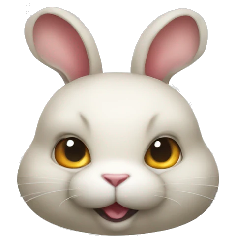 Fat Savage Rabbit emoji