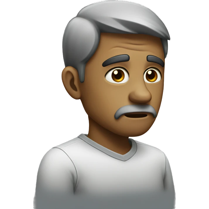 Triste emoji