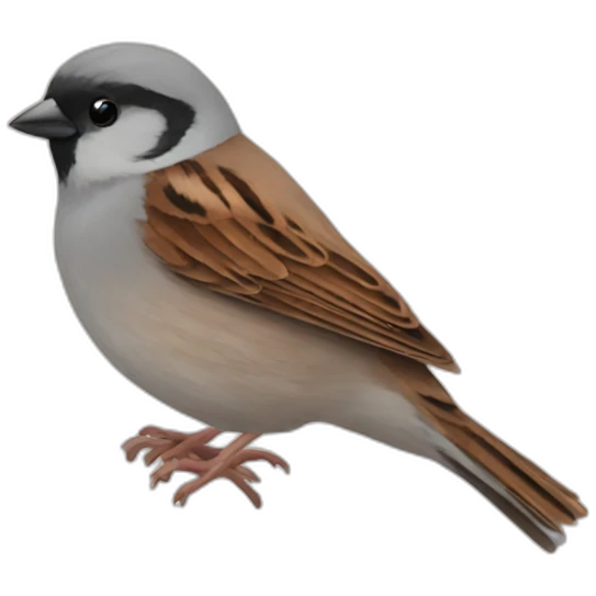 Sparrow bandana emoji