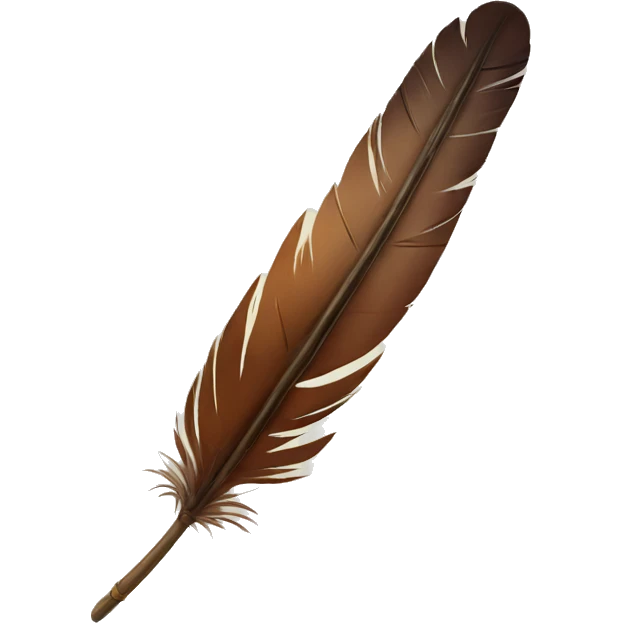 amerindien feather emoji