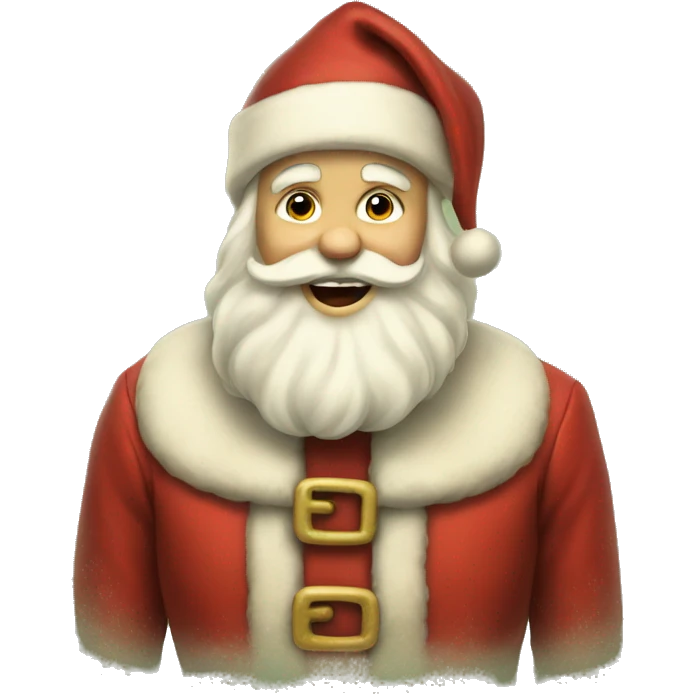 Vintage Santa emoji
