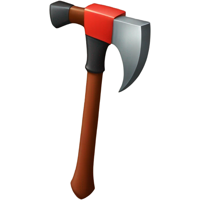 Ban hammer red emoji