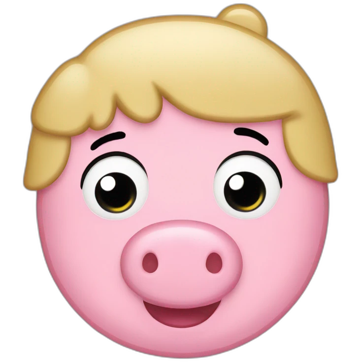 Peppa pig emoji