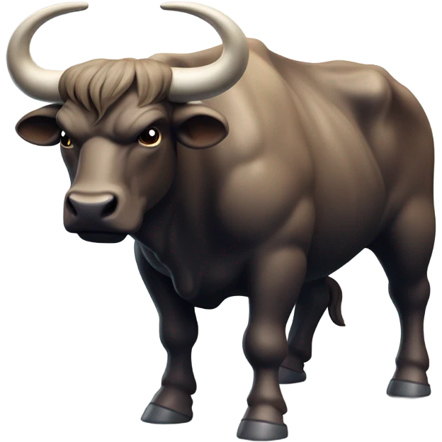 charging bull emoji