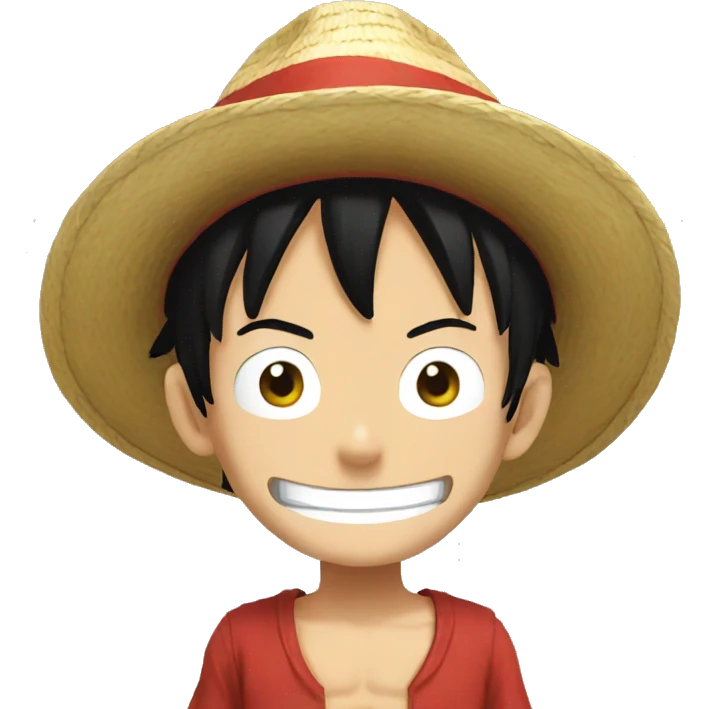 Luffy emoji
