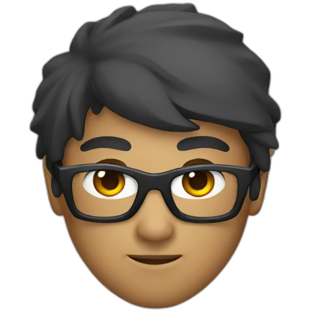 Ninja with glasses emoji